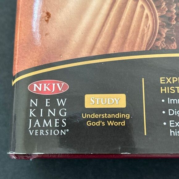 Chronological Study Bible NKJV New King James Version Thomas Nelson Hardcover - Picture 2 of 8